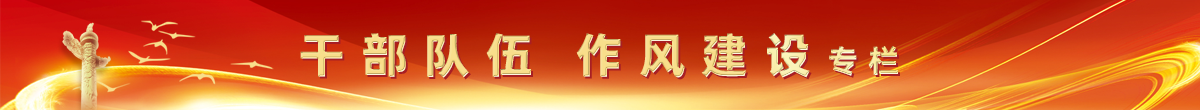 干部队伍作风建设